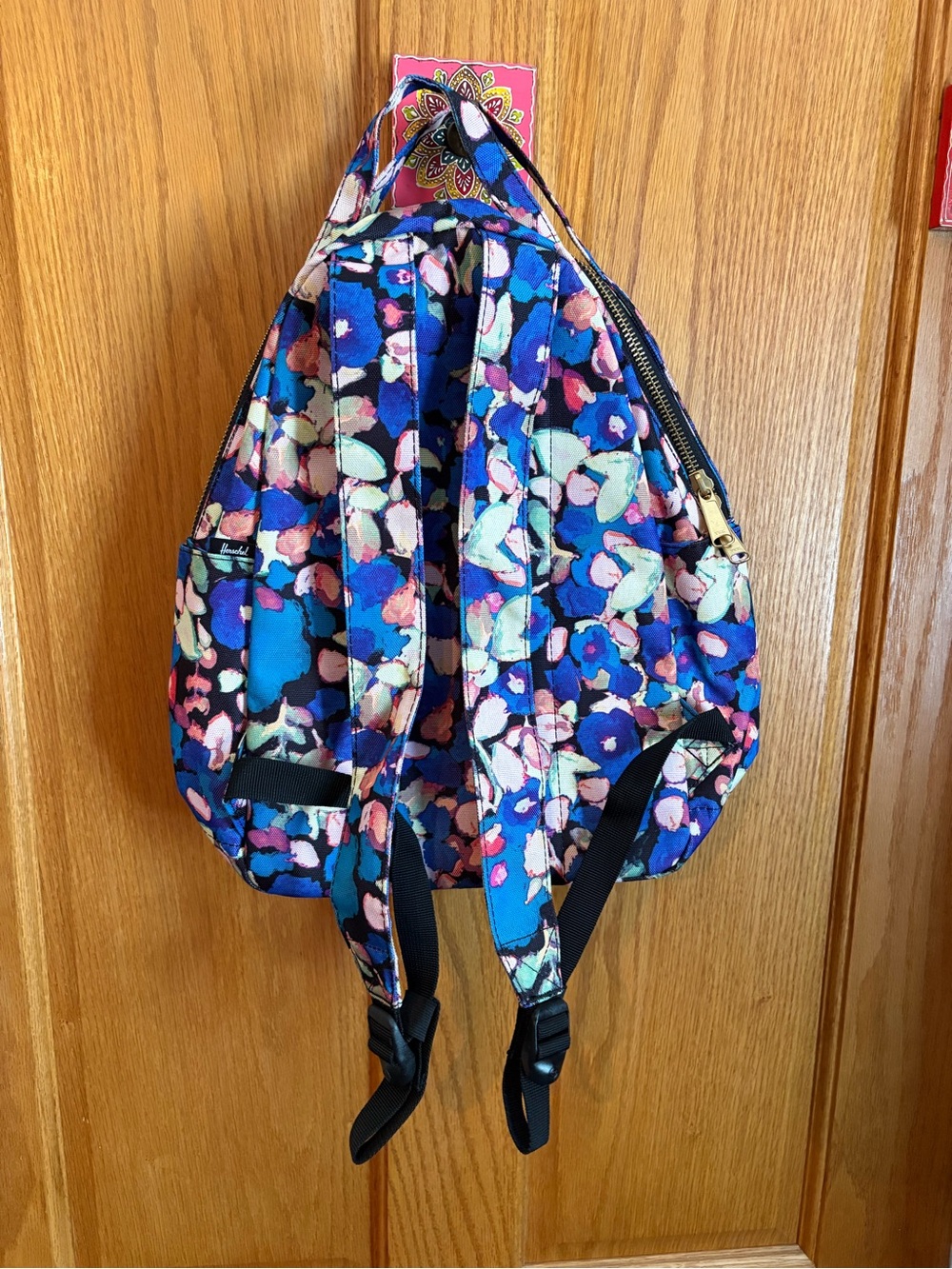 Herschel Floral Blue Mini Backpack - Picture 3 of 4
